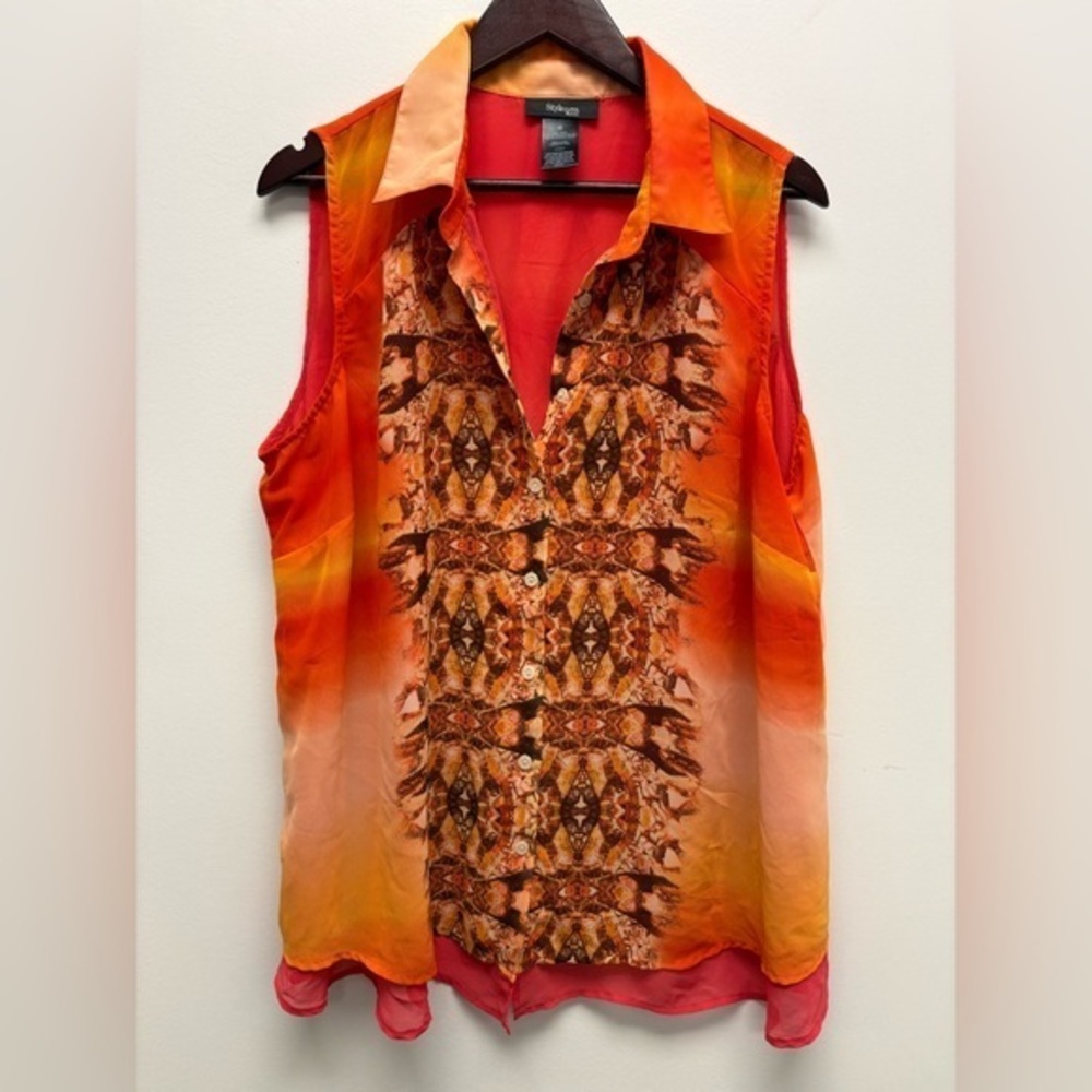 4 for $25 🧡 Style & Co Sleeveless Blouse (Size 2X) 🧡